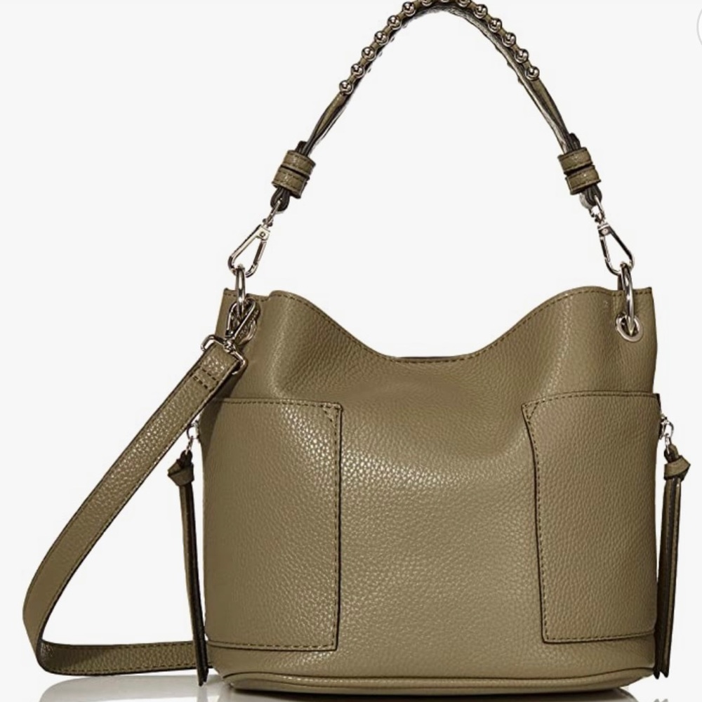 STEVE MADDEN Bsammy Bucket Bag in Olive
